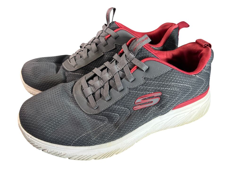 Skechers charcoal gray Go Run Elevate sneakers mens 10
